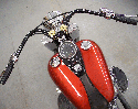 Vintage style beach bar handlebars.