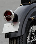 Bobber tag and tail light.